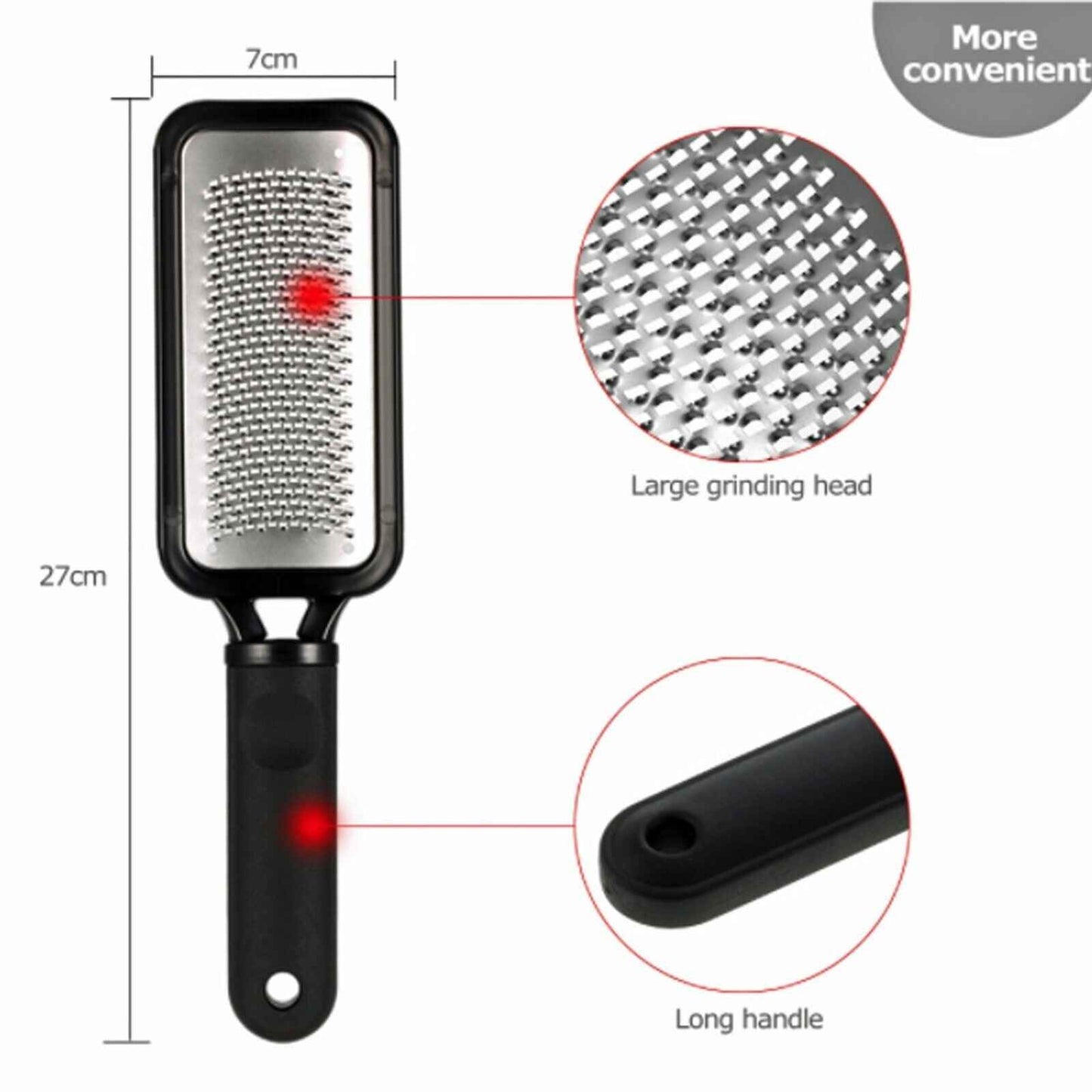 LUPO™ Stainless Steel Foot Scraper Callus Remover