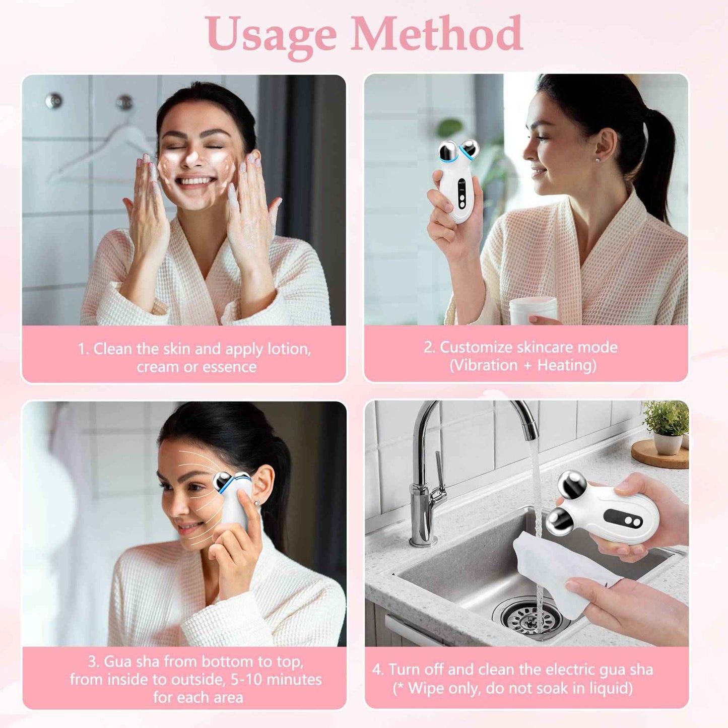 GlowLift Microcurrent Facial Toning Device – Anti-Aging & Skin Firming Tool