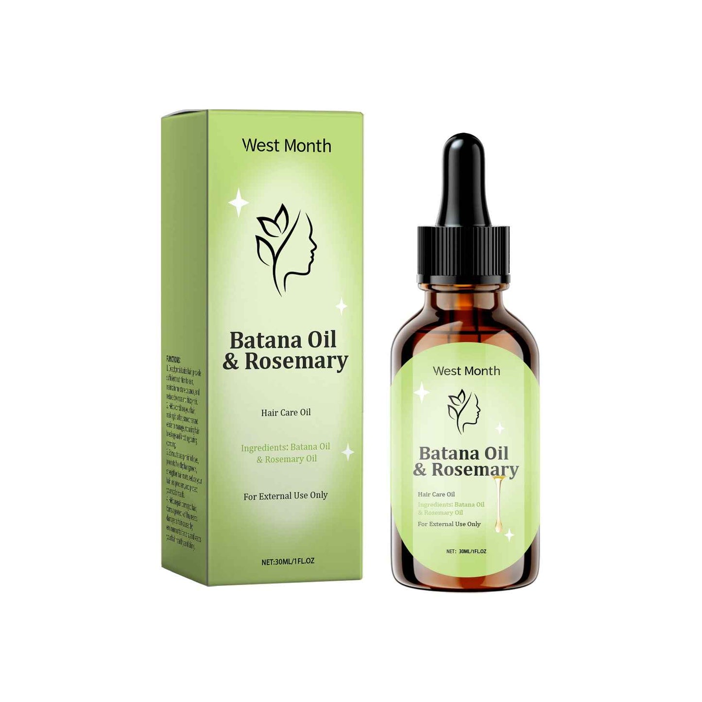 Hair Growth Oil – Nourishing Botanical Blend