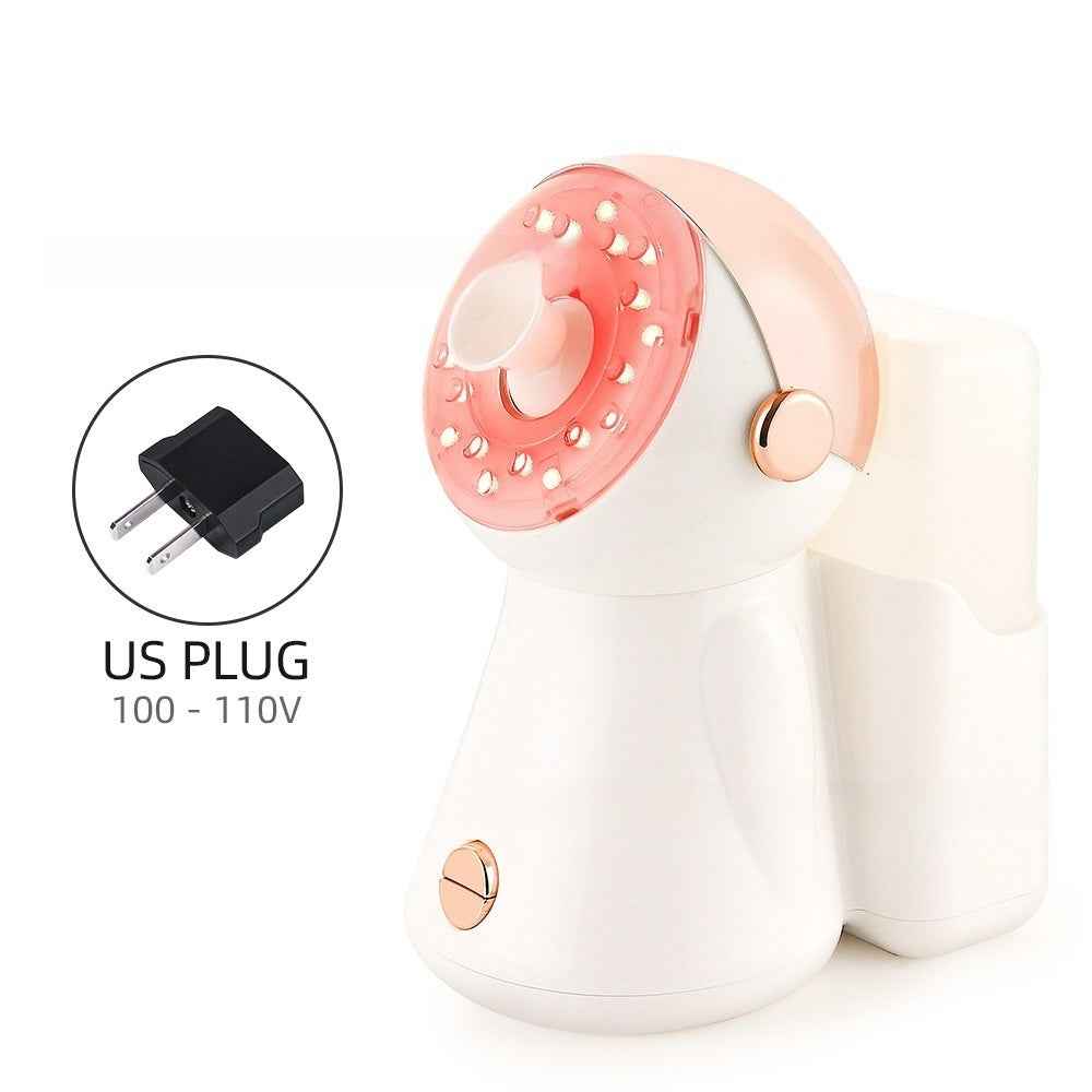 LumiMist™ Facial Steamer – Nano Ionic Hot Spray with 7-Color LED Light