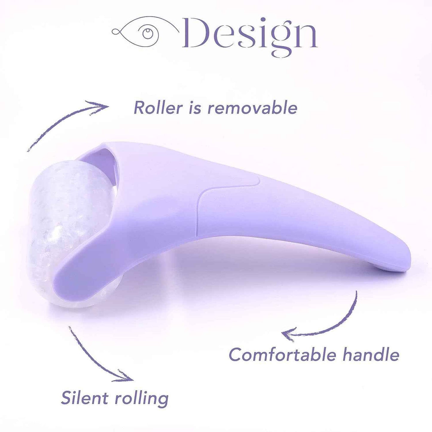 Glacié™ Facial Ice Roller – Cooling Massager