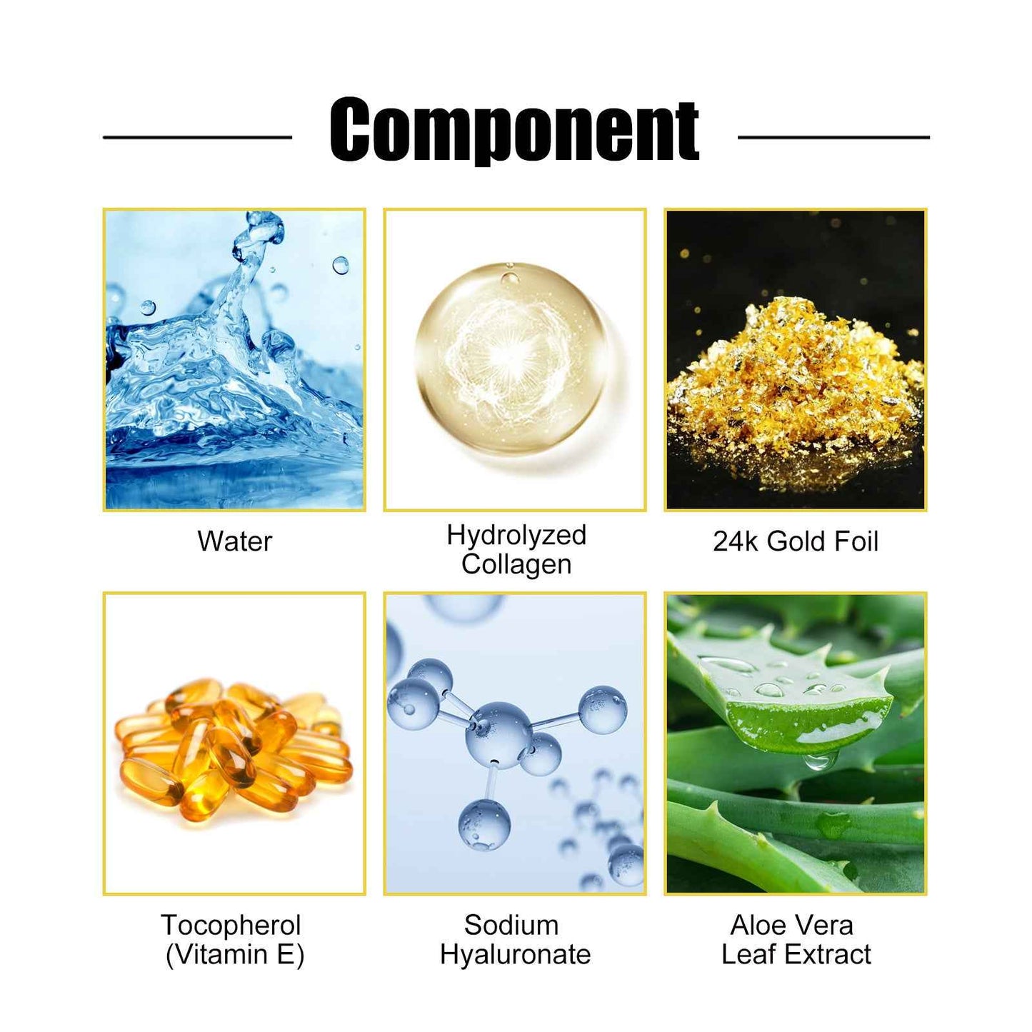 LumiEyes Collagen Gold Eye Mask – Hydrating & Brightening Under-Eye Treatment