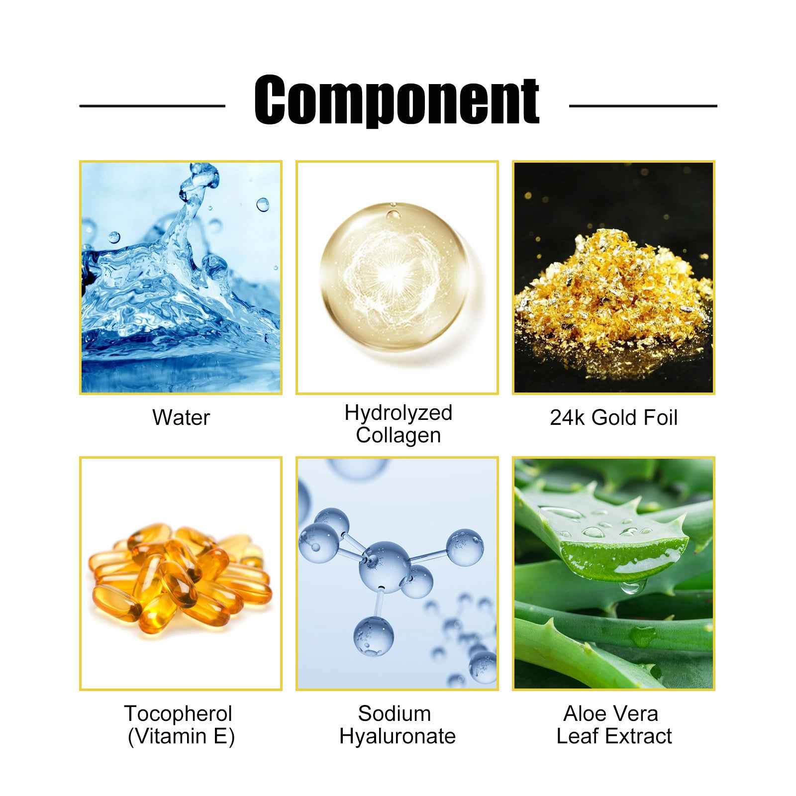 LumiEyes Collagen Gold Eye Mask – Hydrating & Brightening Under-Eye Treatment