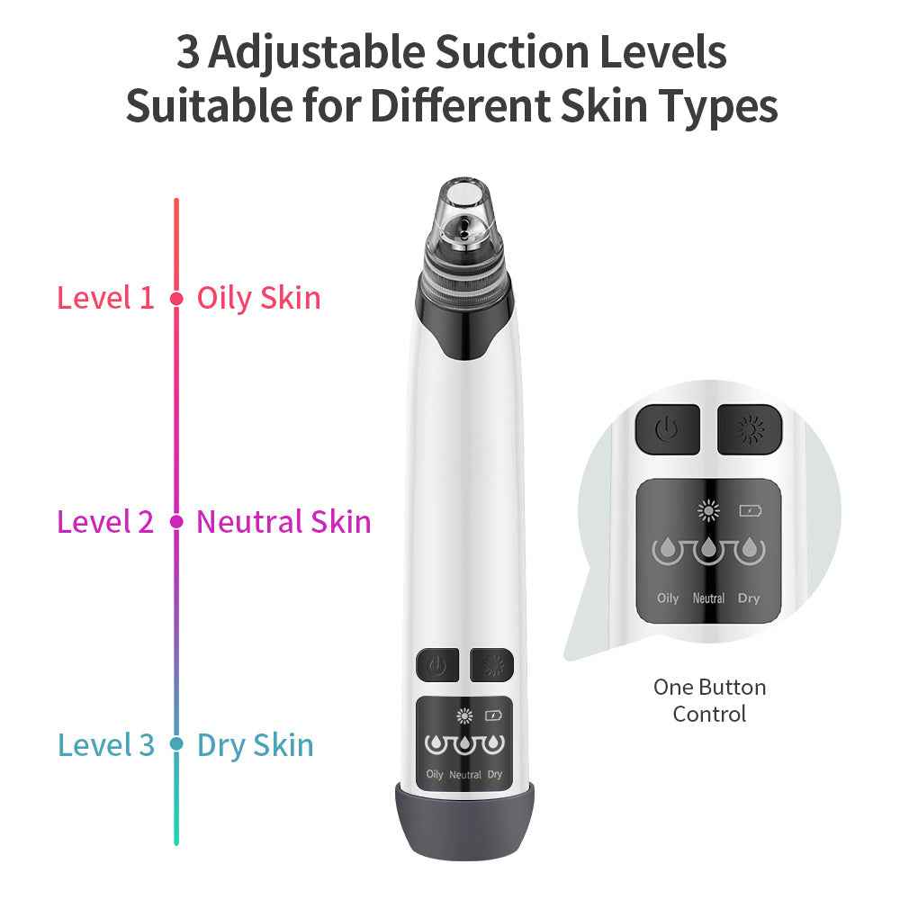 Blackhead Remover Vacuum – Deep Facial Cleansing & Pore Care