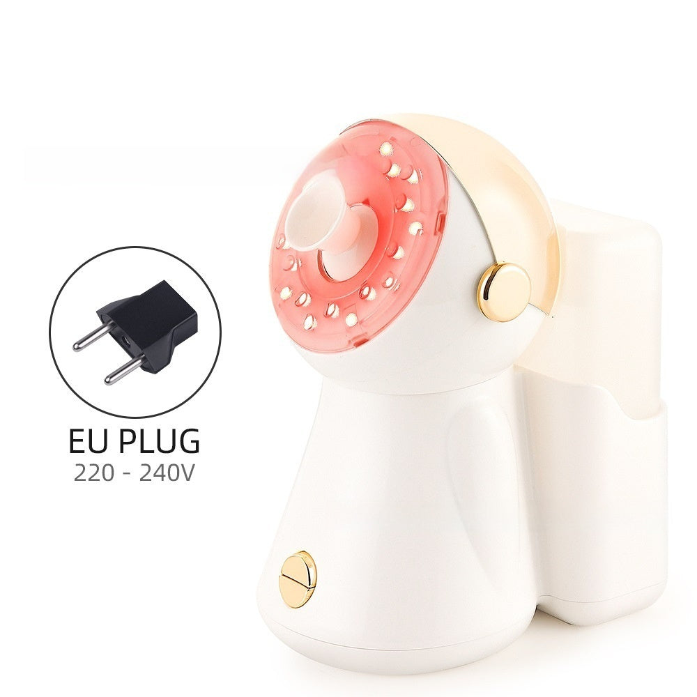 LumiMist™ Facial Steamer – Nano Ionic Hot Spray with 7-Color LED Light