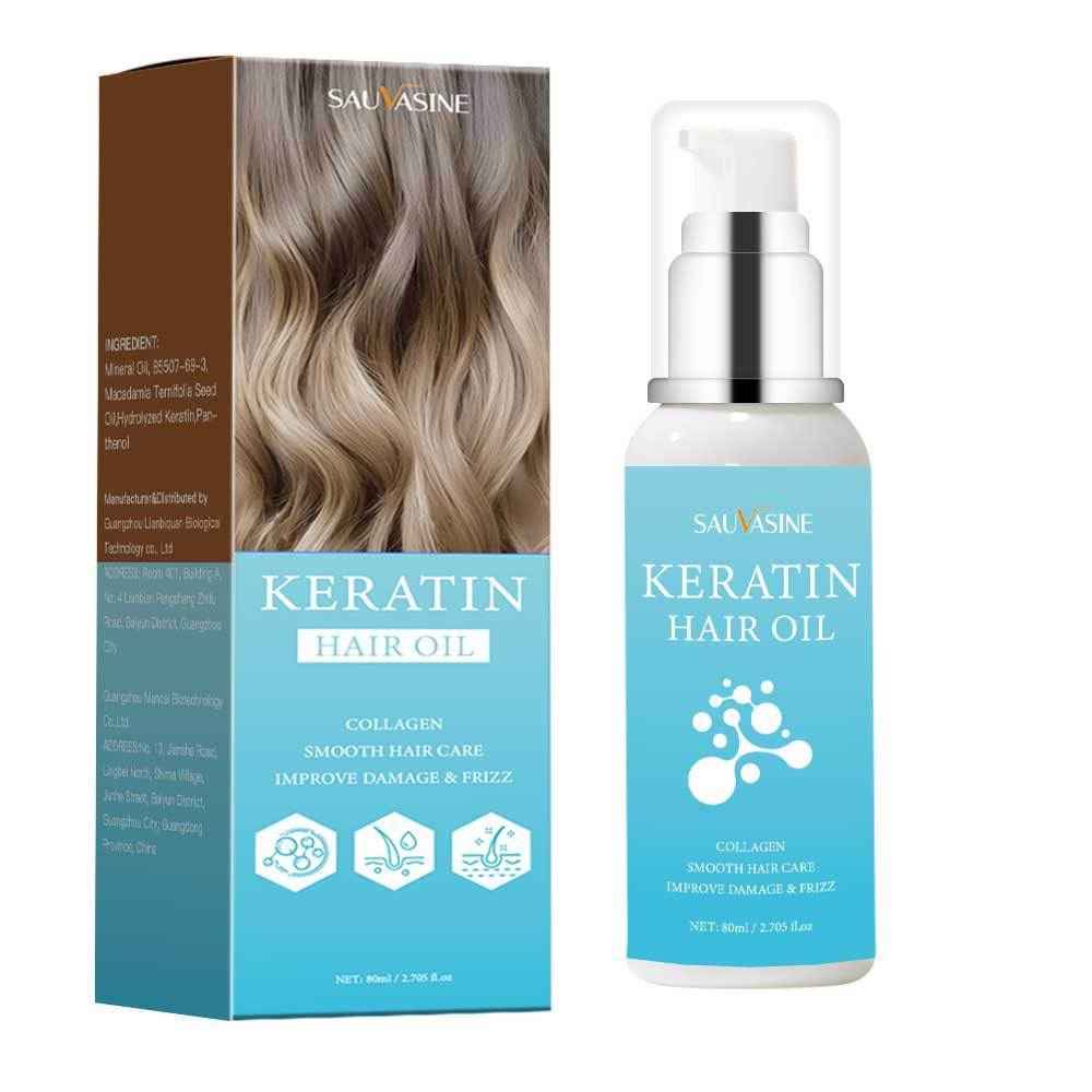 Keratin Hair Care Essential Oil – Repair & Restore Damaged Hair