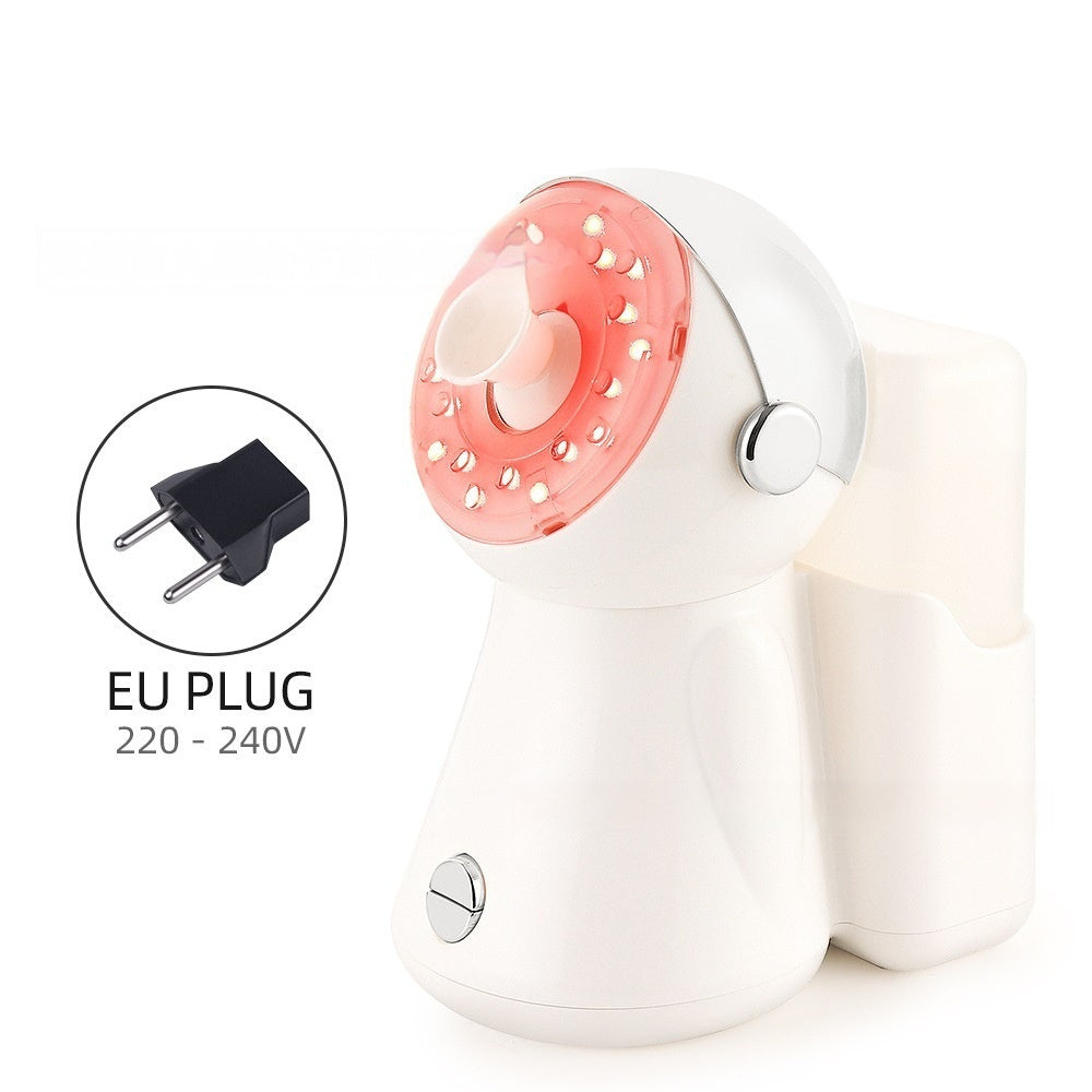 LumiMist™ Facial Steamer – Nano Ionic Hot Spray with 7-Color LED Light