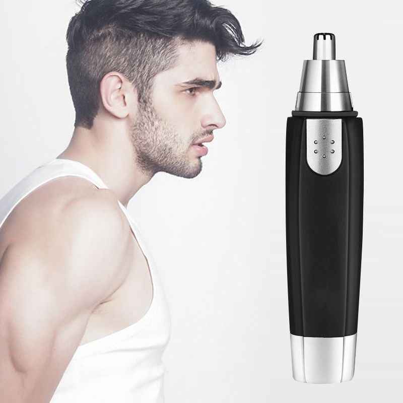Electric Nose & Ear Hair Trimmer – Safe, Gentle Grooming for Men & Women
