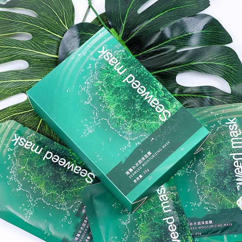 Seaweed Moisturizing Facial Mask – Hydrating & Soothing Skin Care Treatment