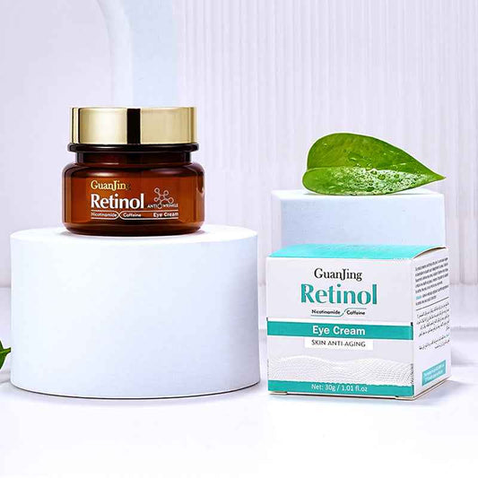RadianceRenew Retinol & Nicotinamide Eye Cream – Vegan, Organic, Anti-Aging Eye Treatment (25g)