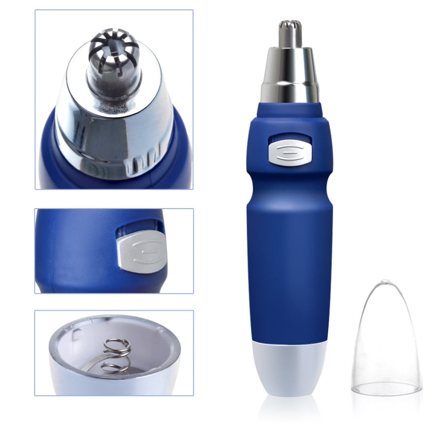 Multifunction Electric Nose Hair Trimmer – Compact Grooming for Face, Ears & Brows