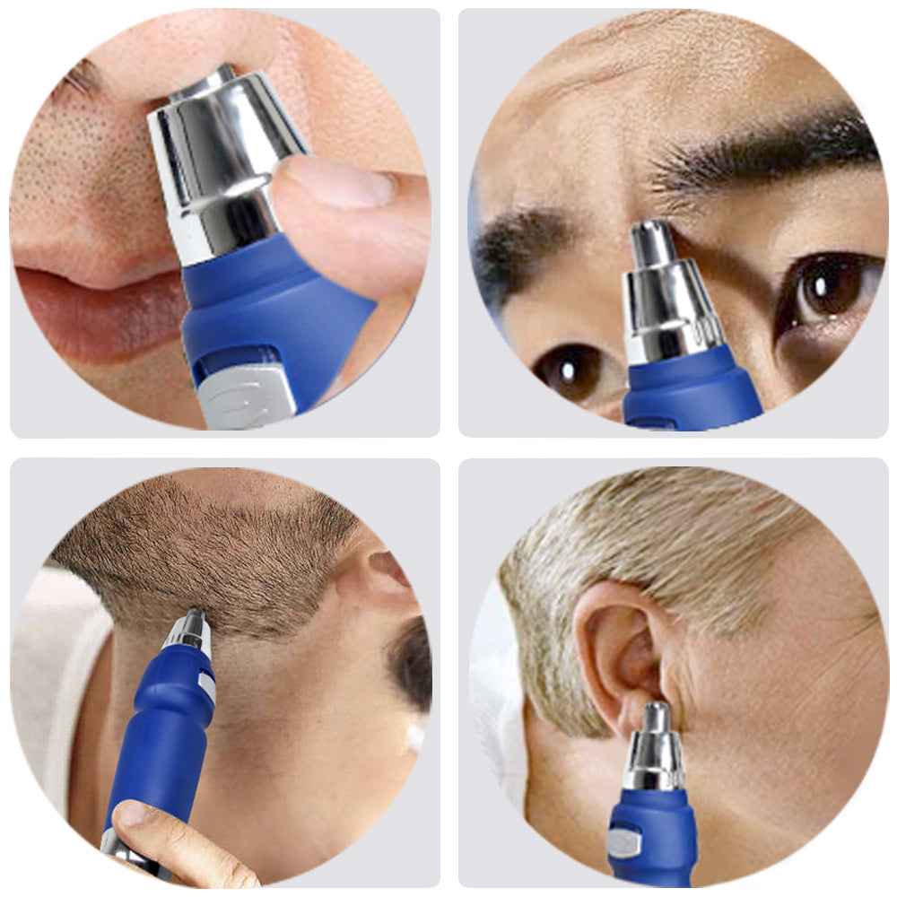 Multifunction Electric Nose Hair Trimmer – Compact Grooming for Face, Ears & Brows