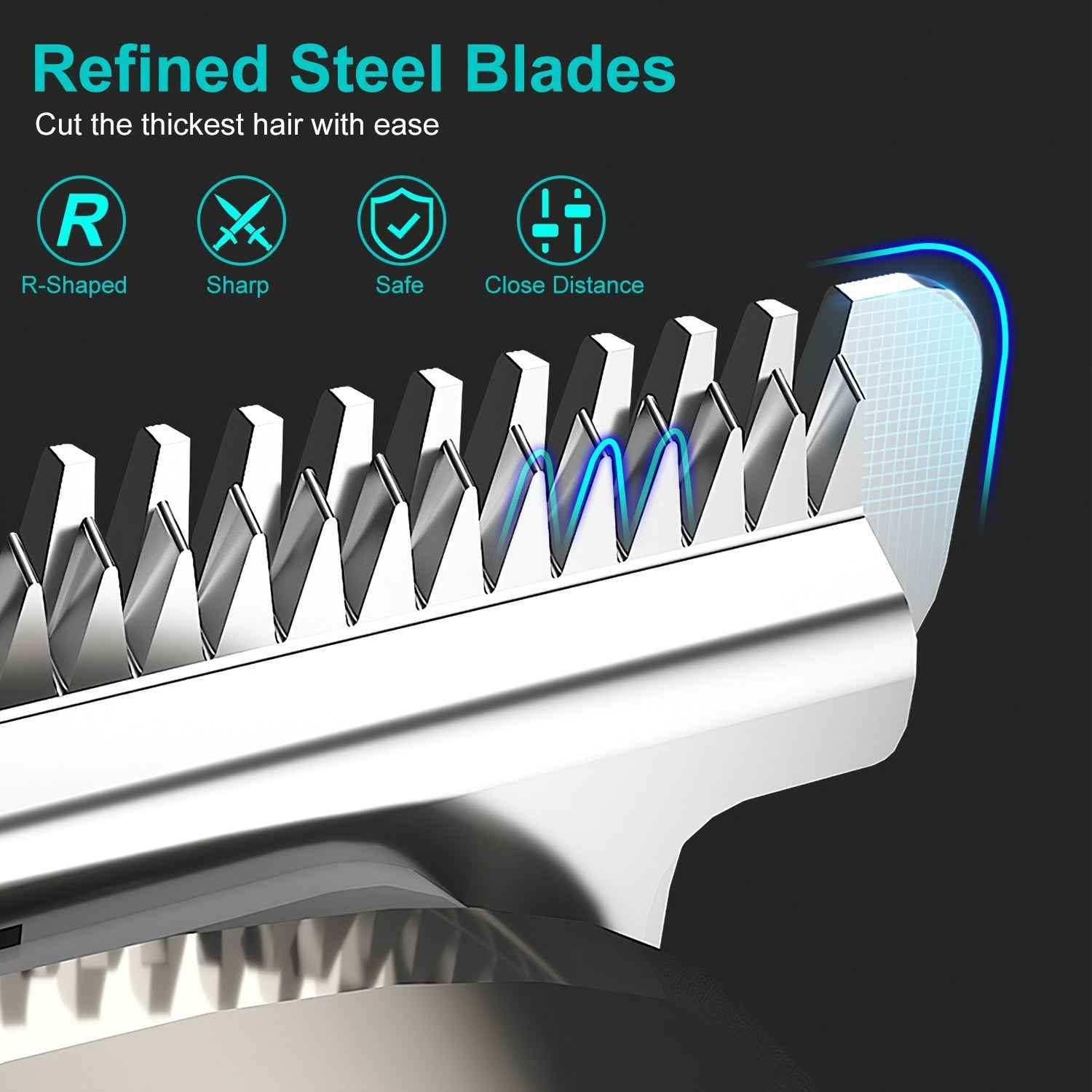 SteelEdge™ All-in-One Beard Grooming Kit