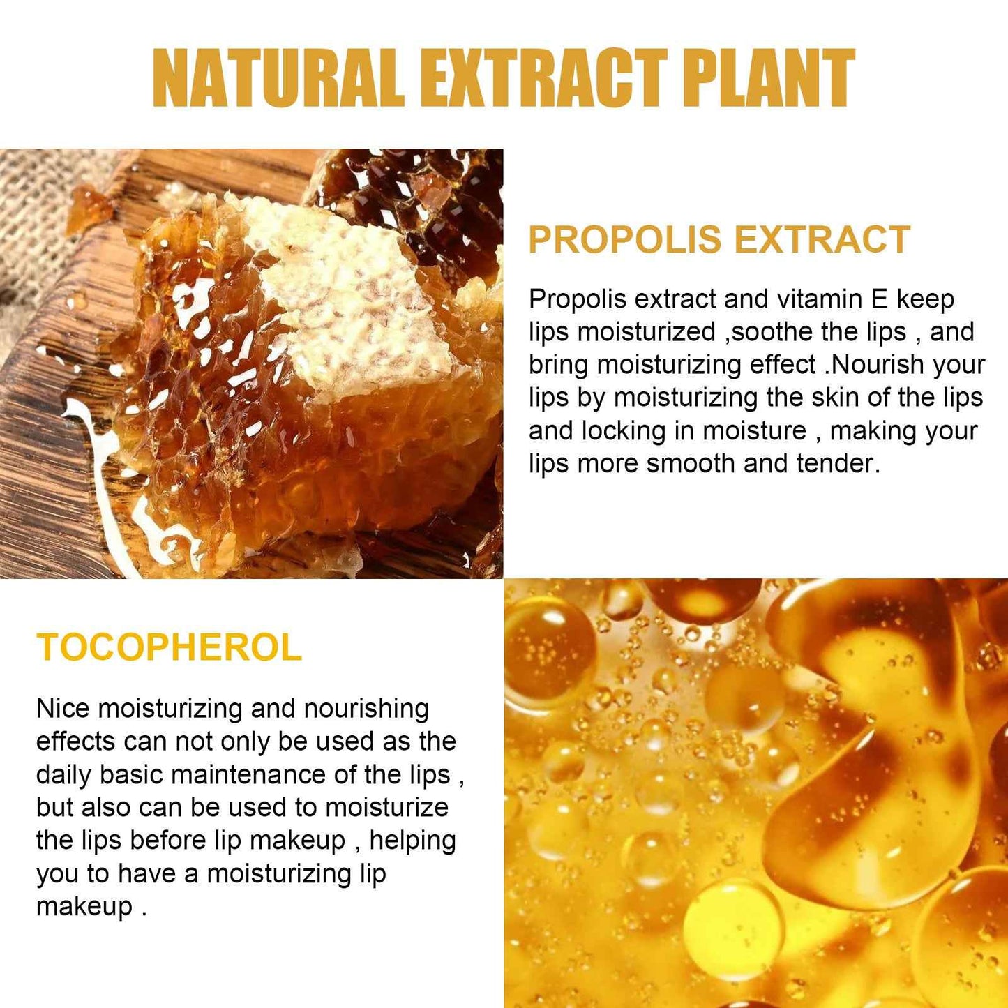 EELHOE Honey Lip Mask – Moisturizing, Exfoliating, and Revitalizing