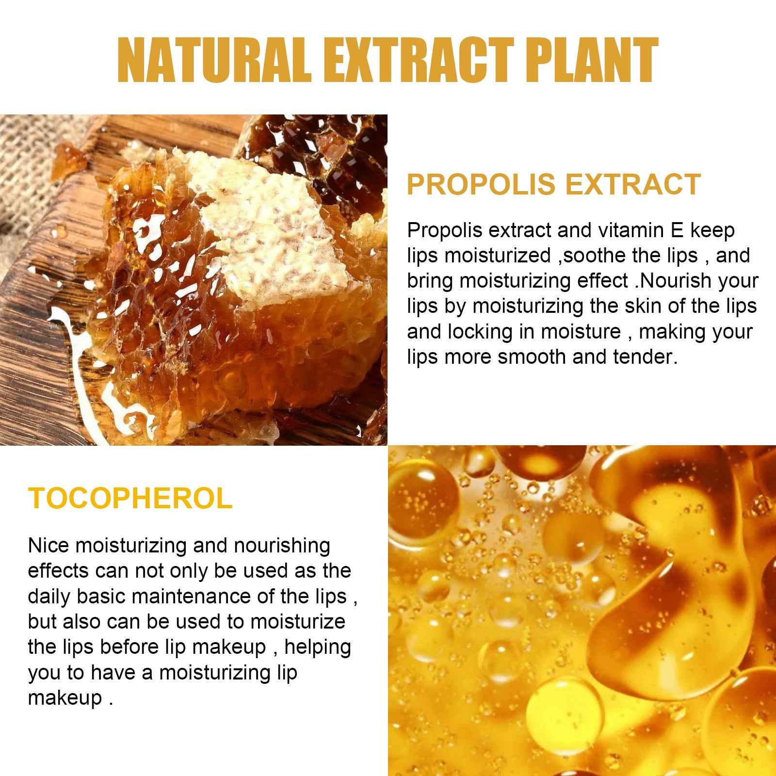 EELHOE Honey Lip Mask – Moisturizing, Exfoliating, and Revitalizing