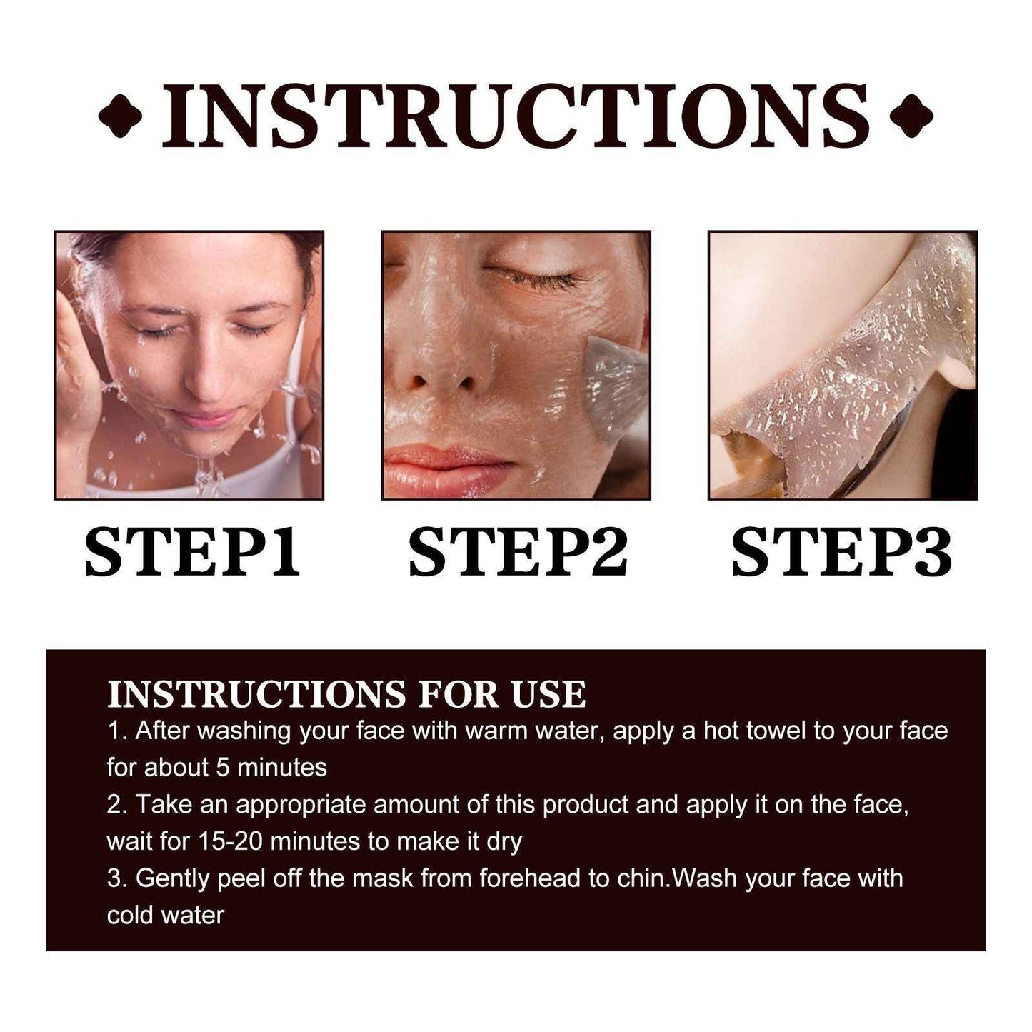 West&Month Black Tea Mask – Deep Cleansing, Pore Refining & Skin Rejuvenation