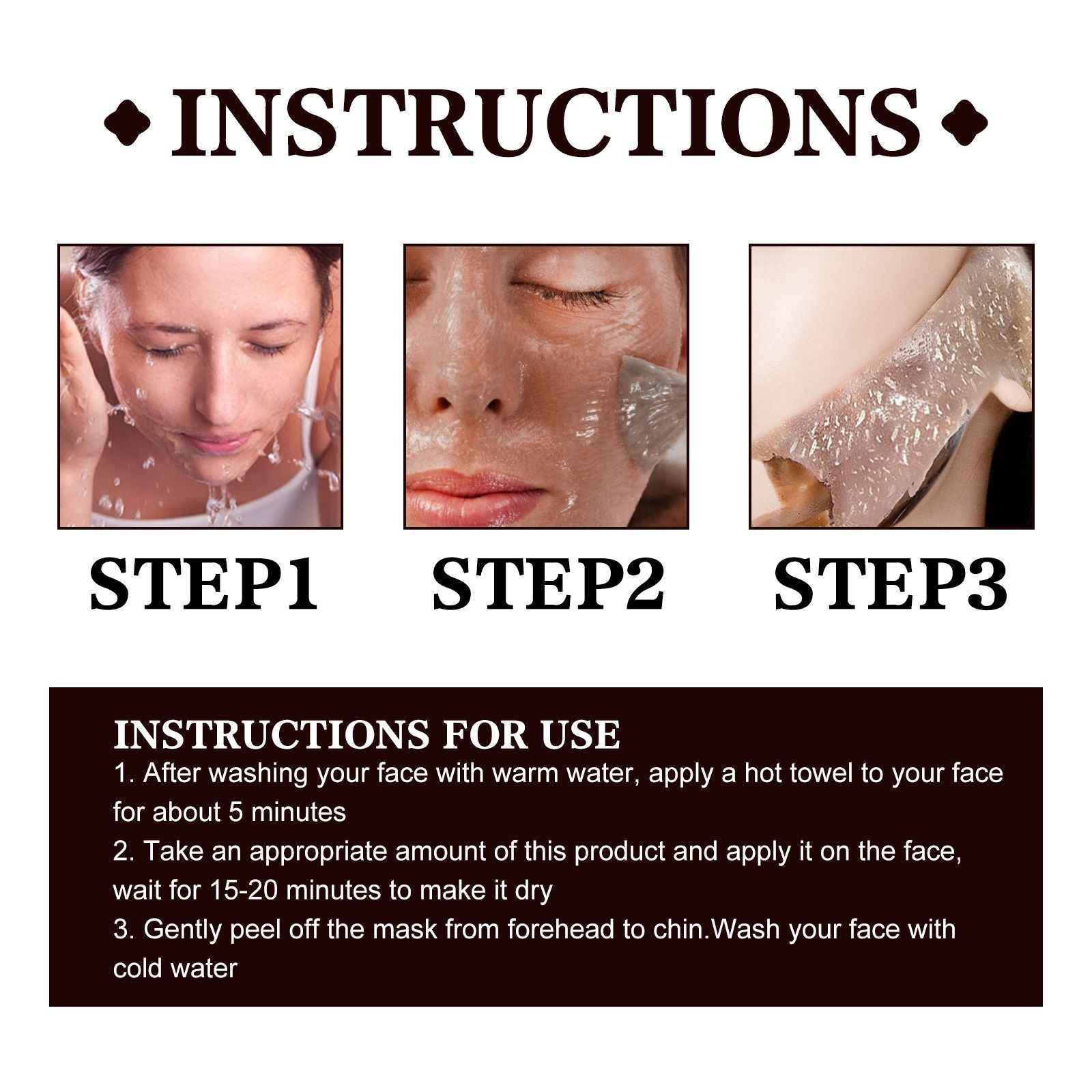 West&Month Black Tea Mask – Deep Cleansing, Pore Refining & Skin Rejuvenation