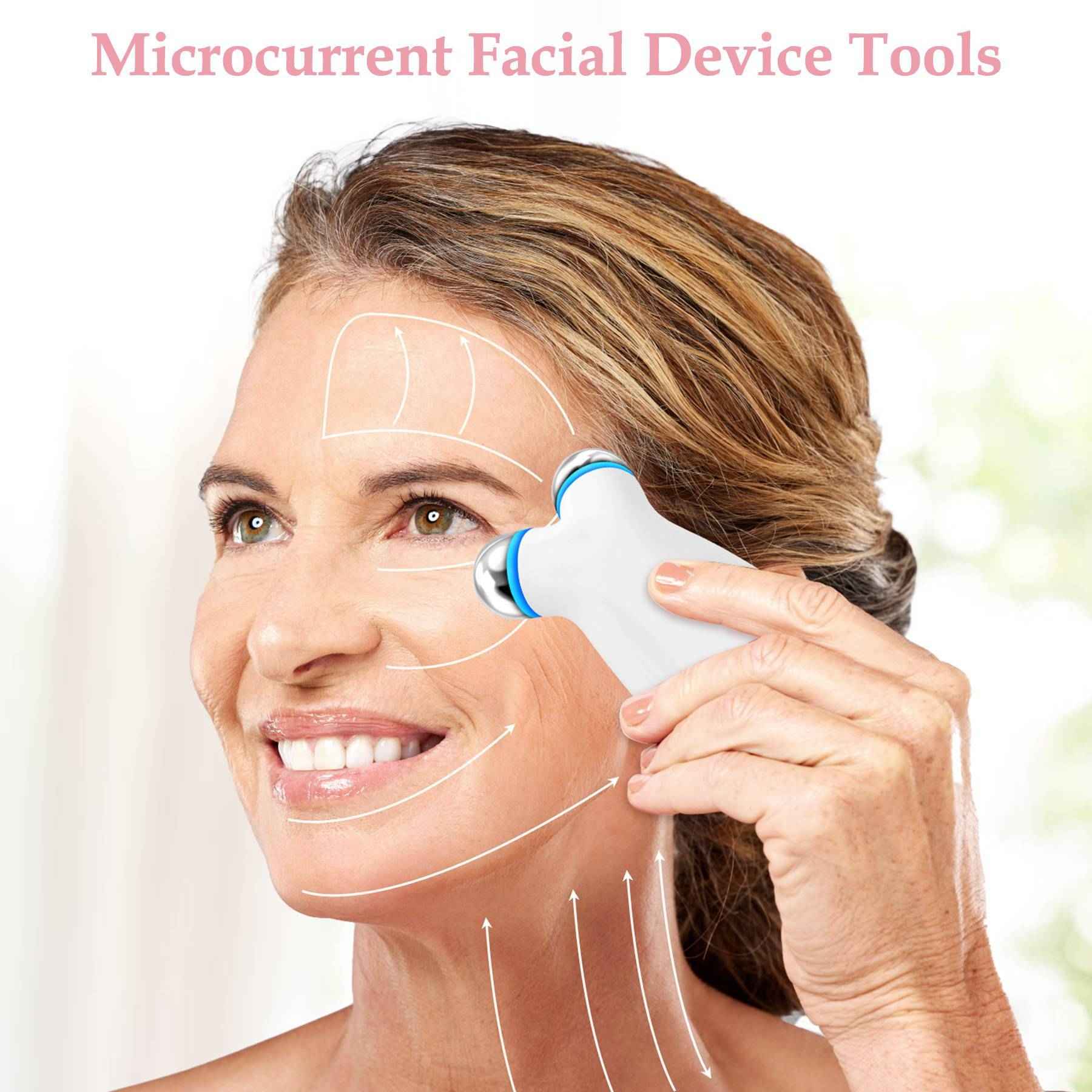 GlowLift Microcurrent Facial Toning Device – Anti-Aging & Skin Firming Tool