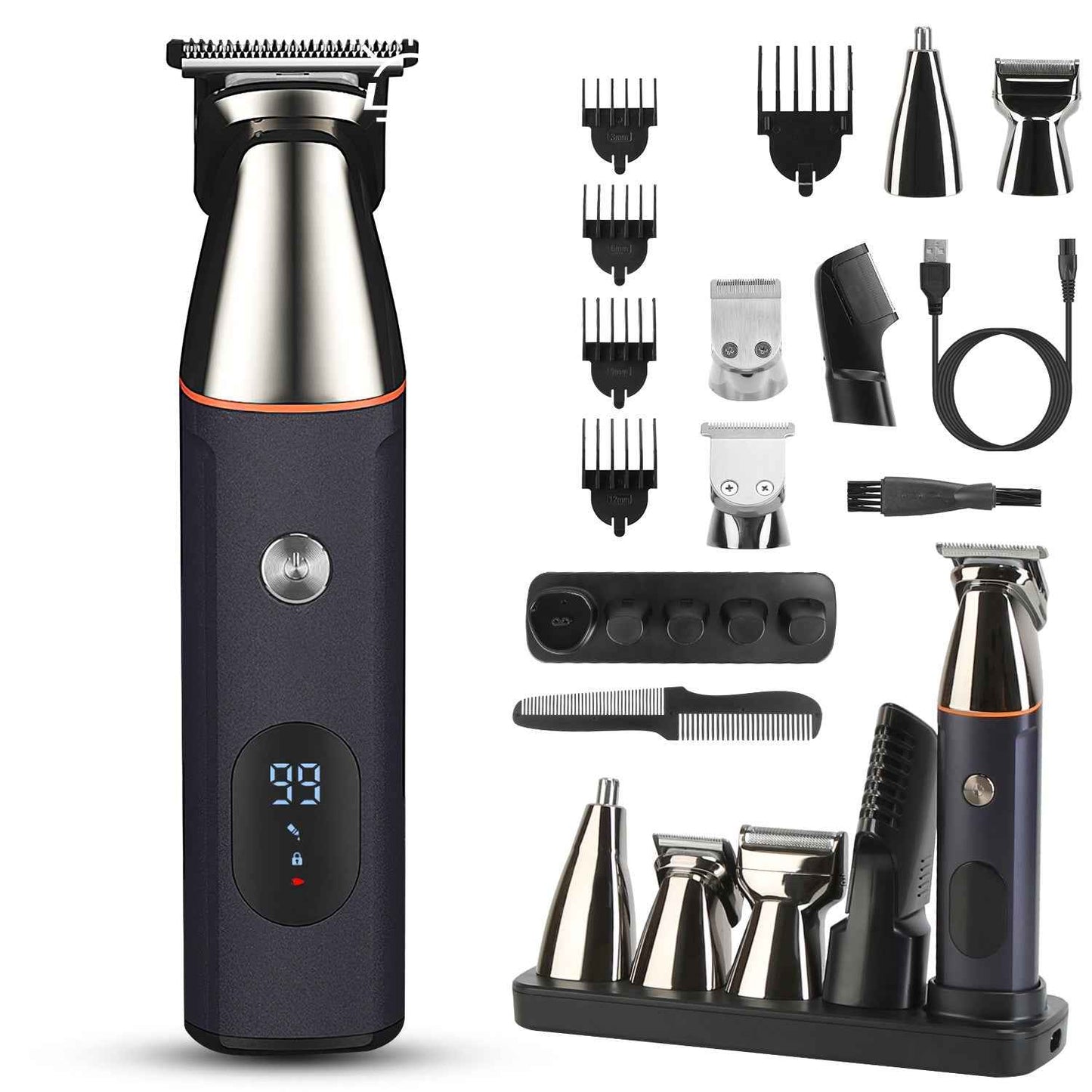 SteelEdge™ All-in-One Beard Grooming Kit