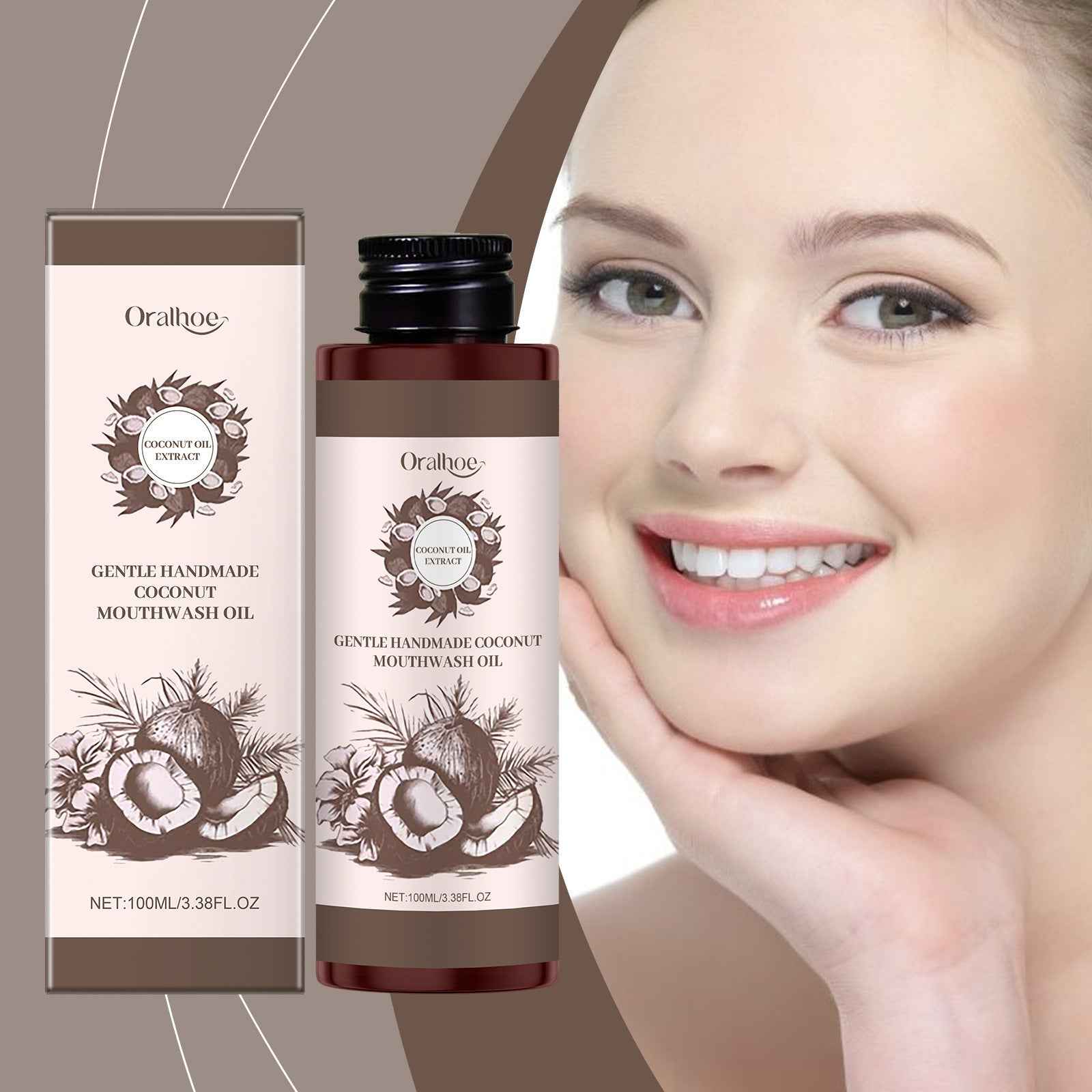 Herbal Care Coconut Mouthwash – Gentle & Effective Oral Care