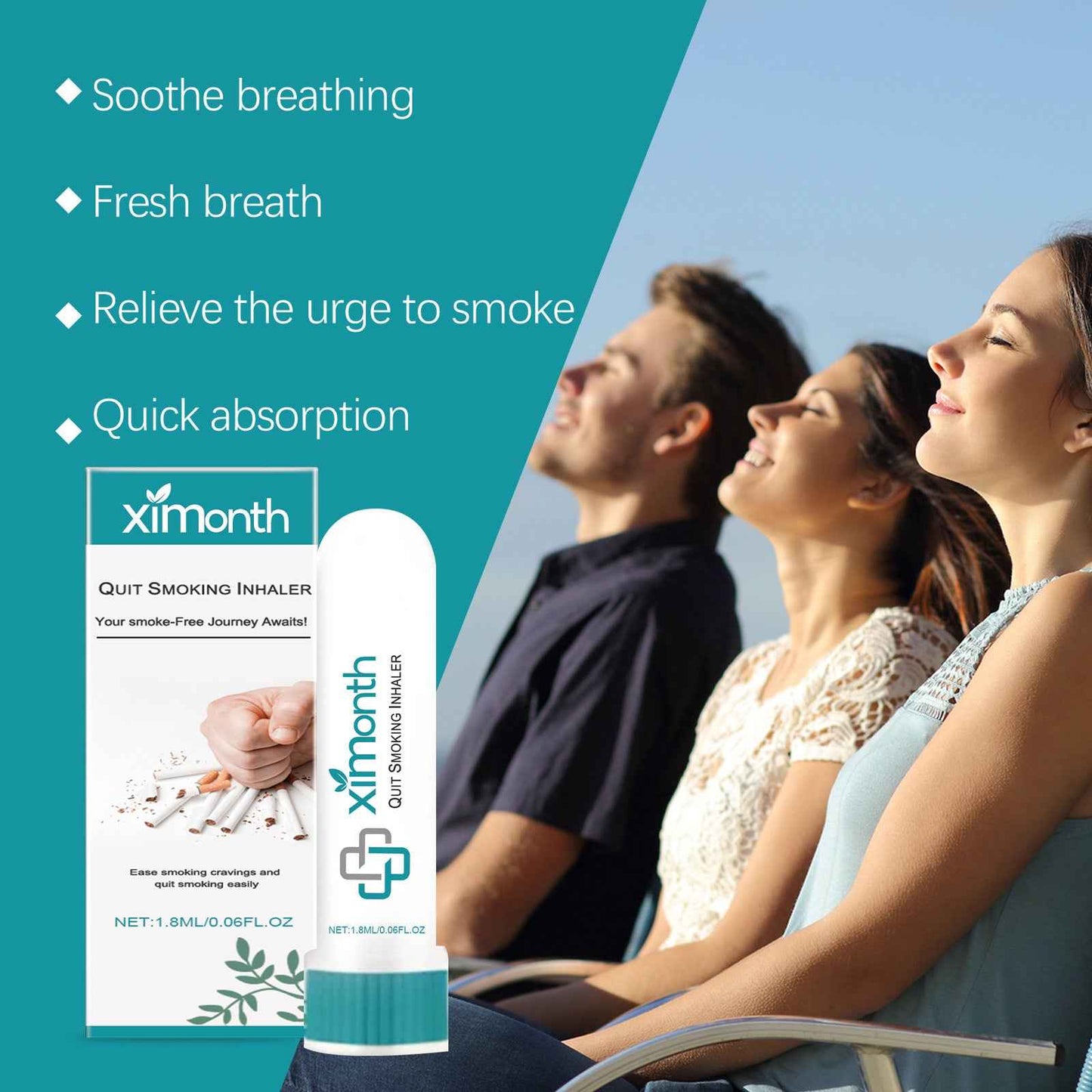 Body Care Inhaler – Clean Nose & Quit Smoking Support