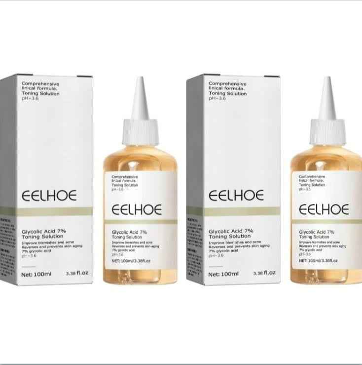 ClearGlow Glycolic Acid 7% Exfoliating Lotion – Acne & Texture Refining Toner (100ml)