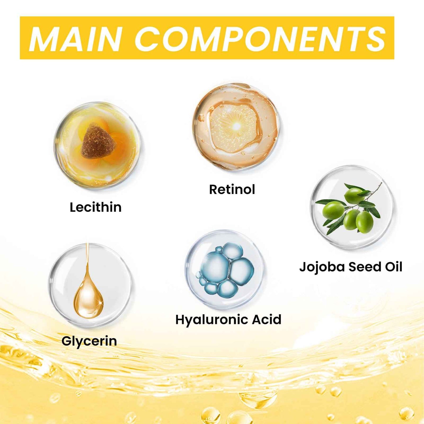 EELHOE Retinol Anti-Wrinkle Essence – Firming & Brightening Anti-Aging Skincare