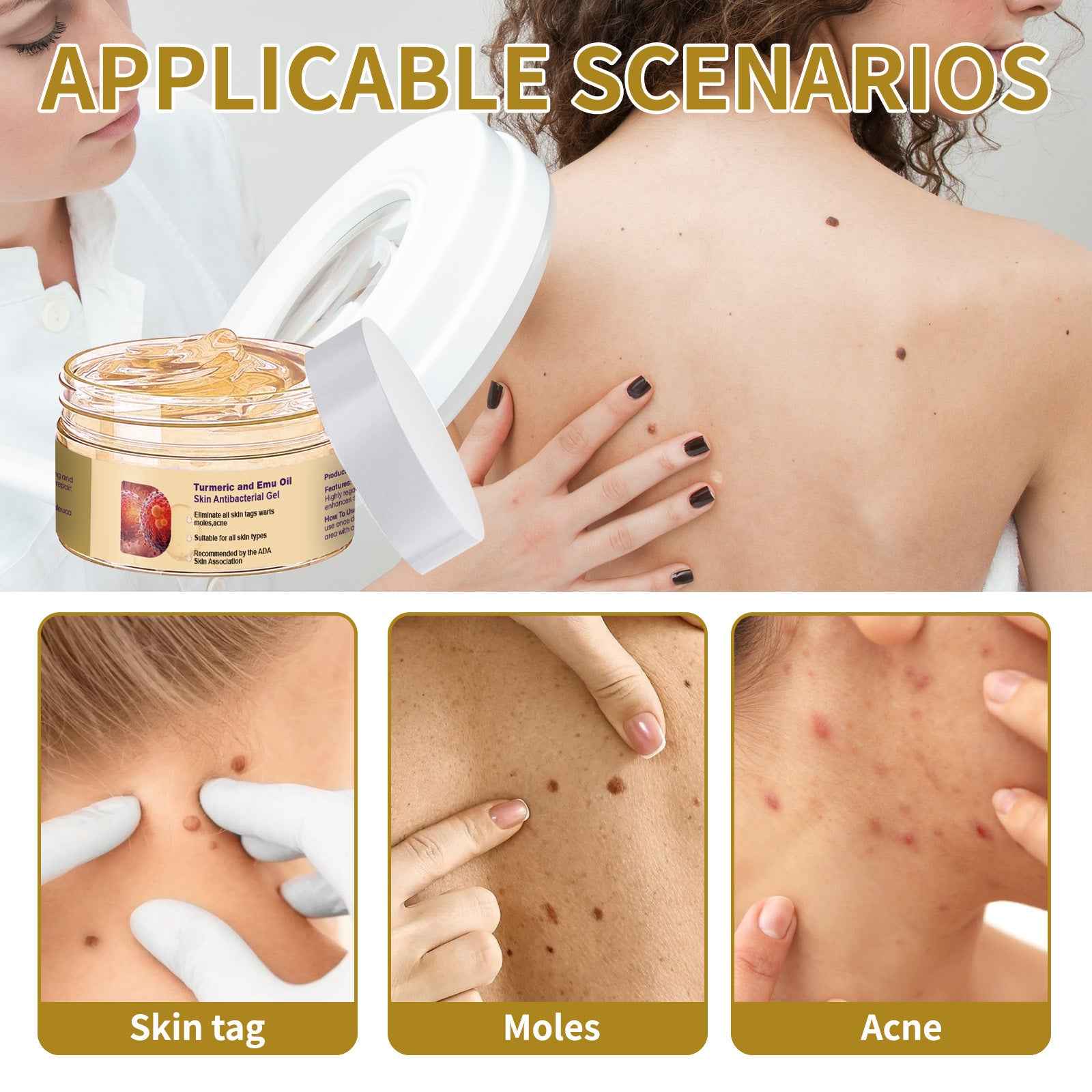 GoldenGlow Turmeric Body & Neck Cream – Soothing Hydration for Silky, Radiant Skin (50g)