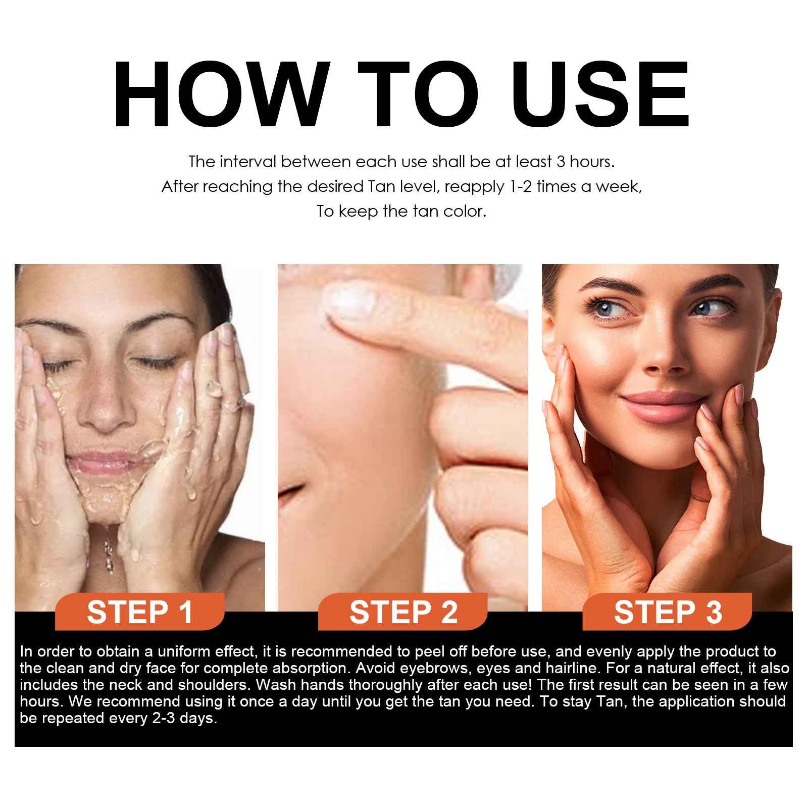 SunKissed Glow Aloe Tanning Aid Gel – Natural Bronzing & Sunburn Repair (EELHOE)