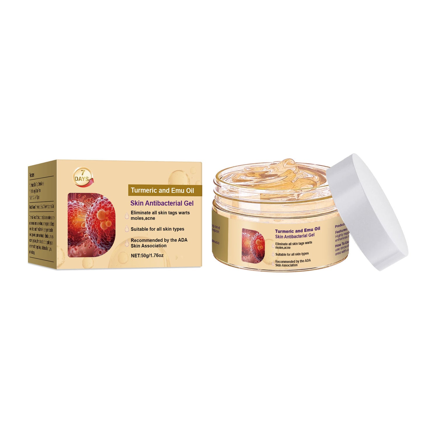 GoldenGlow Turmeric Body & Neck Cream – Soothing Hydration for Silky, Radiant Skin (50g)