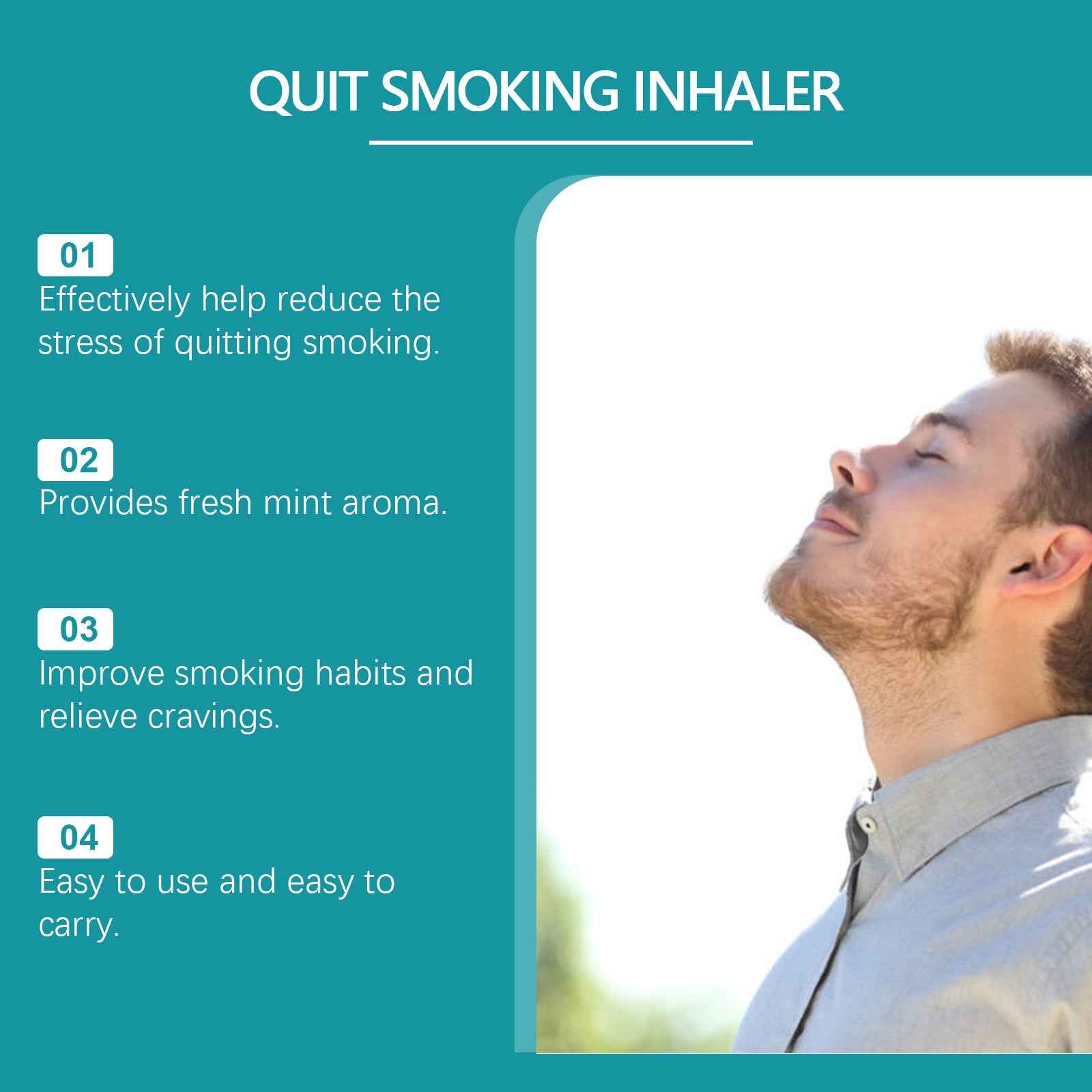 Body Care Inhaler – Clean Nose & Quit Smoking Support