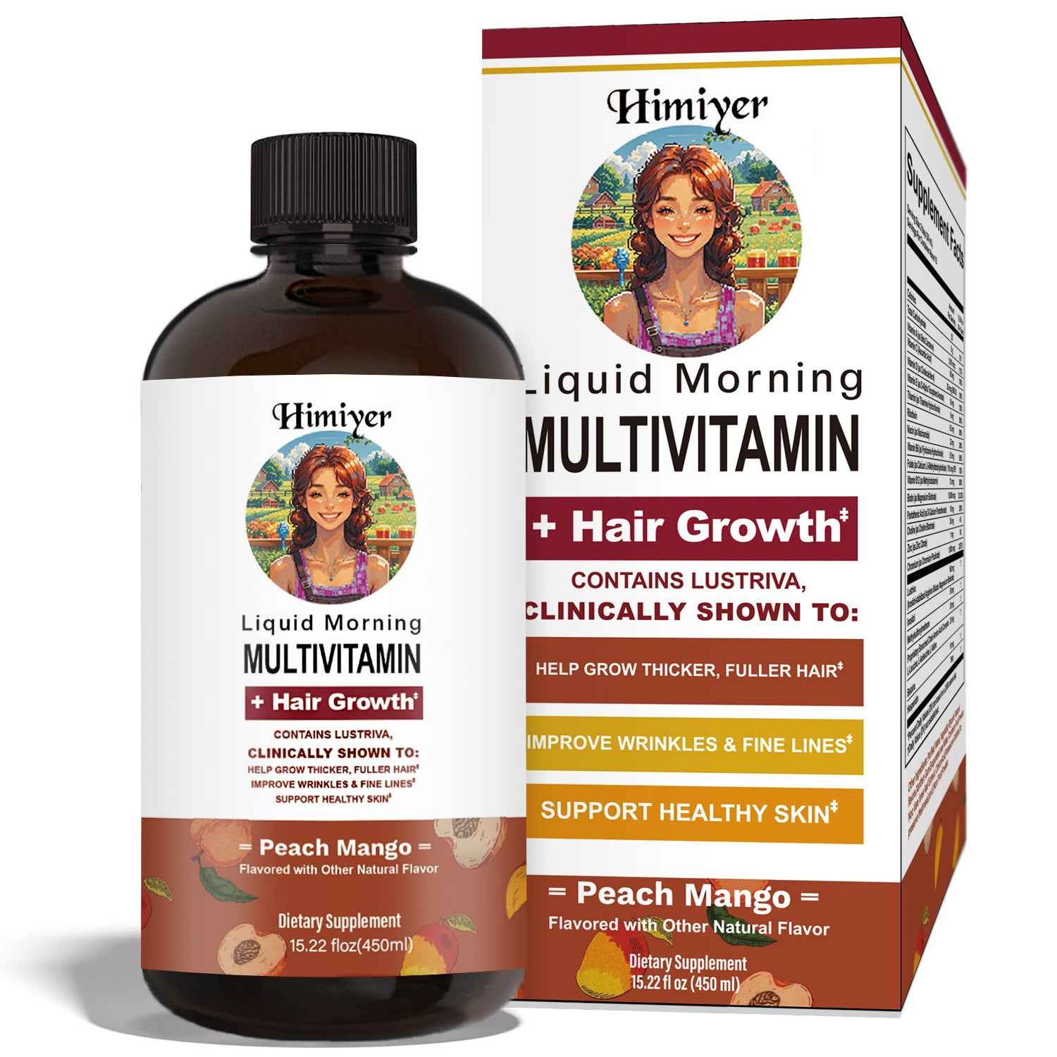 Hair Growth Complex+ Vitamins Fluid – Advanced Scalp & Follicle Nourishing Treatment (450g)