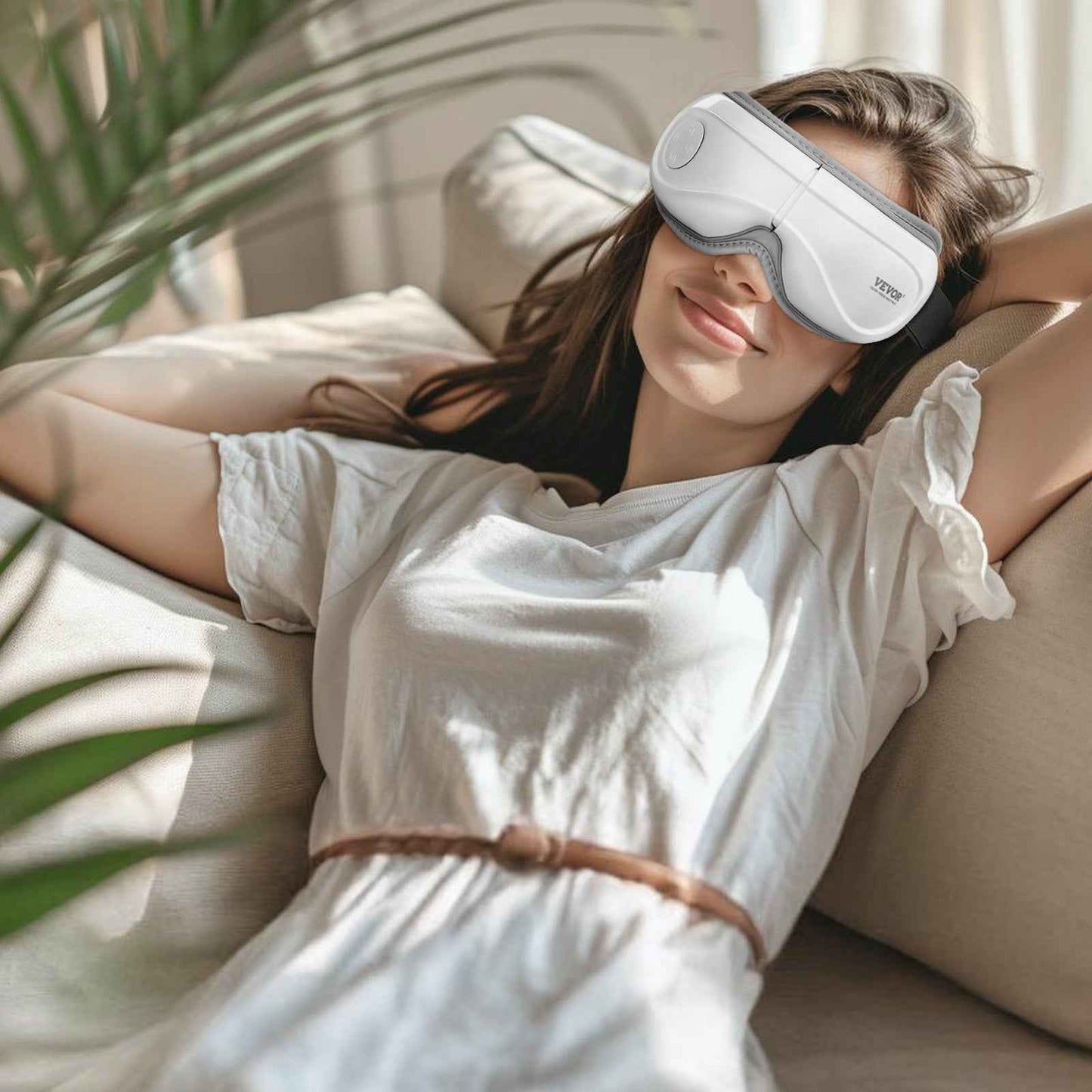 Foldable Eye Care Machine – Relaxing Eye Massage with Music & Visualization