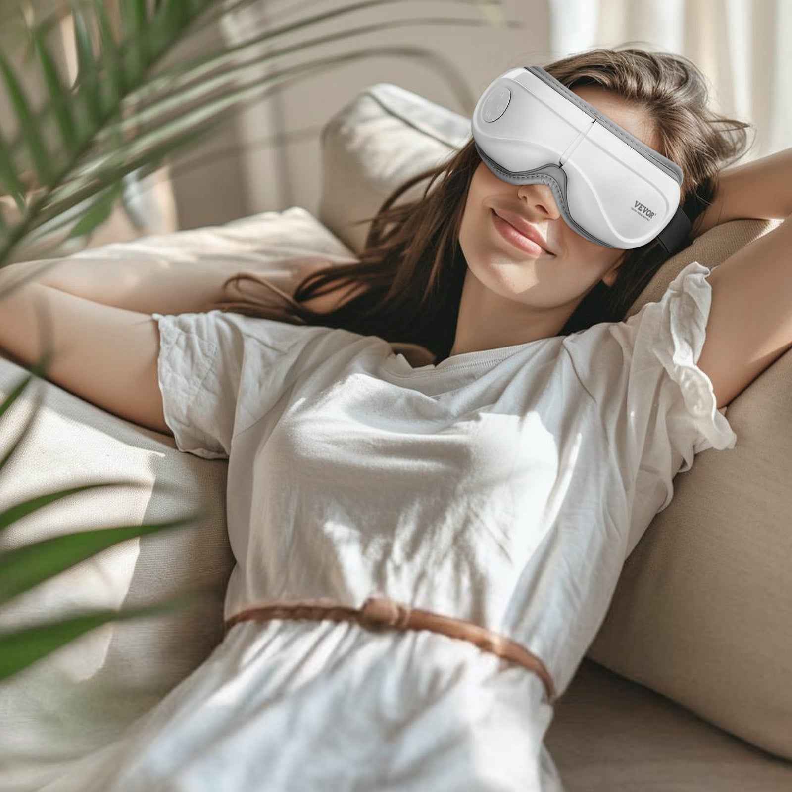 Foldable Eye Care Machine – Relaxing Eye Massage with Music & Visualization