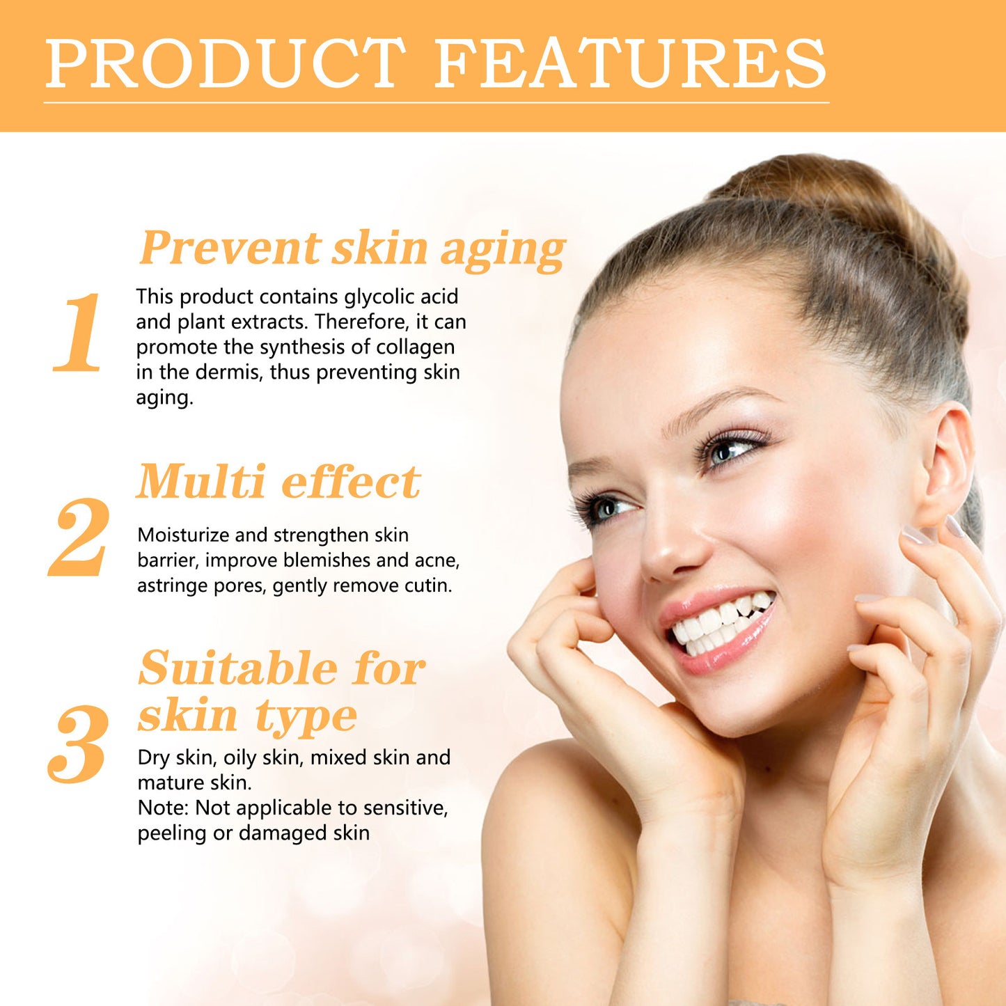 ClearGlow Glycolic Acid 7% Exfoliating Lotion – Acne & Texture Refining Toner (100ml)