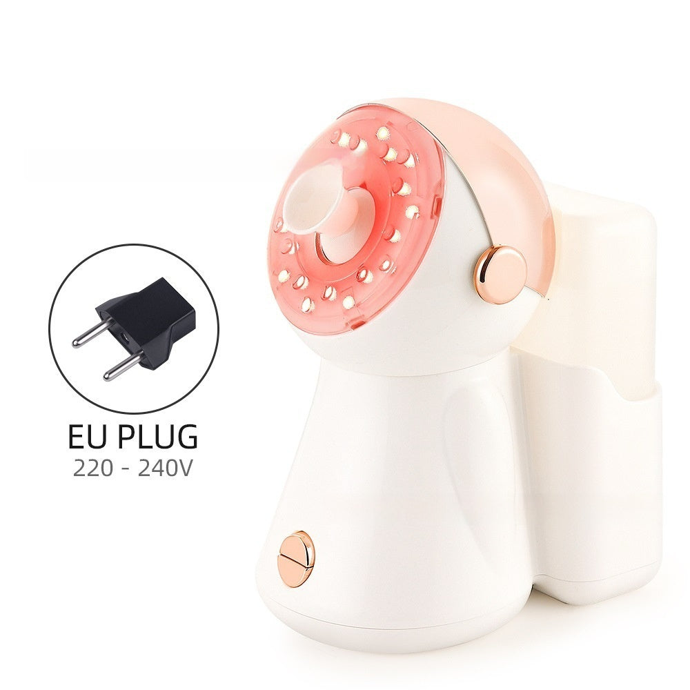 LumiMist™ Facial Steamer – Nano Ionic Hot Spray with 7-Color LED Light