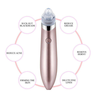 Electric Blackhead Vacuum Pore Cleaner – Deep Facial Cleansing & Skin Rejuvenation Tool
