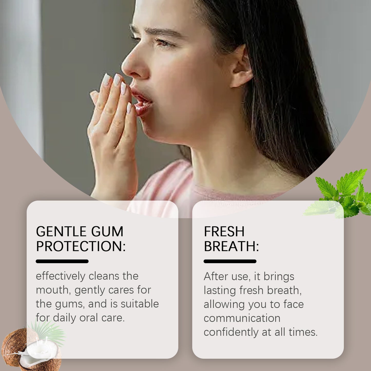 Herbal Care Coconut Mouthwash – Gentle & Effective Oral Care