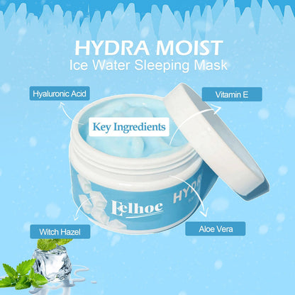 EELHOE GlowDew Hydrating Sleep Mask – Overnight Moisturizer for Bright, Nourished Skin