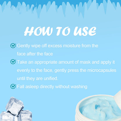 EELHOE GlowDew Hydrating Sleep Mask – Overnight Moisturizer for Bright, Nourished Skin