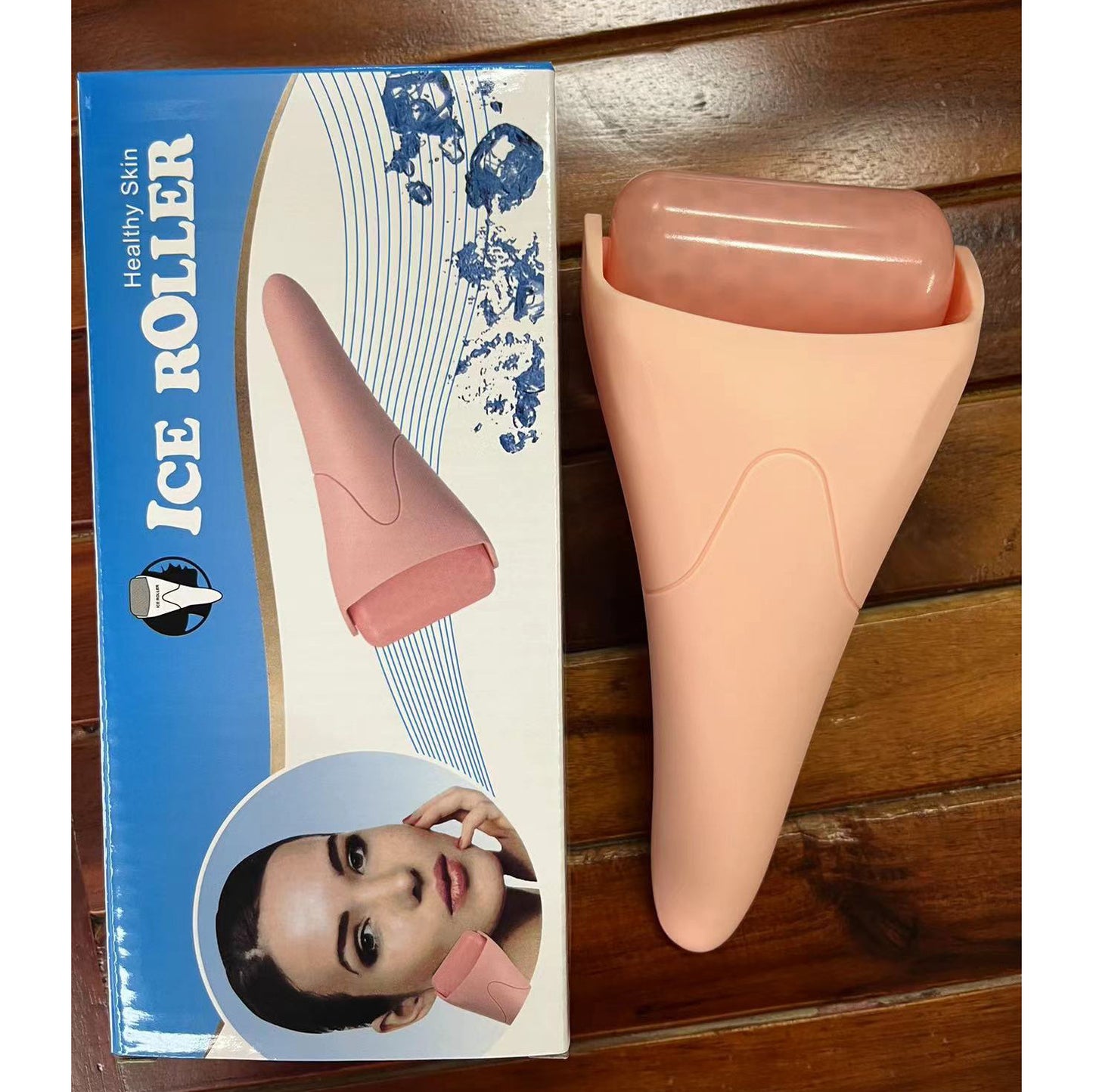 Glacié™ Facial Ice Roller – Cooling Massager