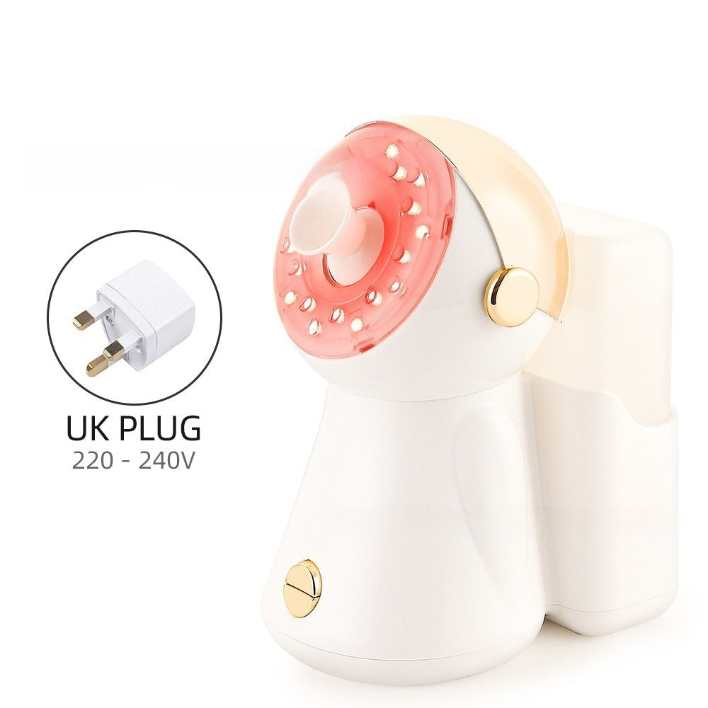 LumiMist™ Facial Steamer – Nano Ionic Hot Spray with 7-Color LED Light