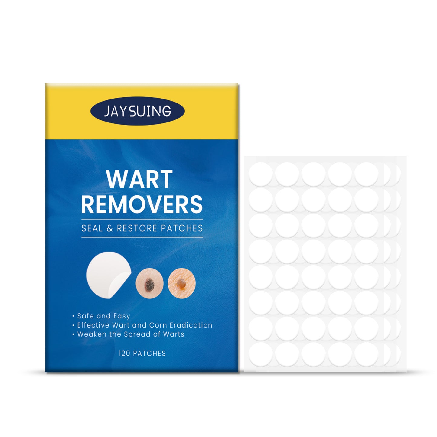 DermaClear Skin Cleaning Patches – 120 Count Deep Cleansing Care Kit