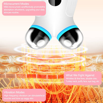GlowLift Microcurrent Facial Toning Device – Anti-Aging & Skin Firming Tool