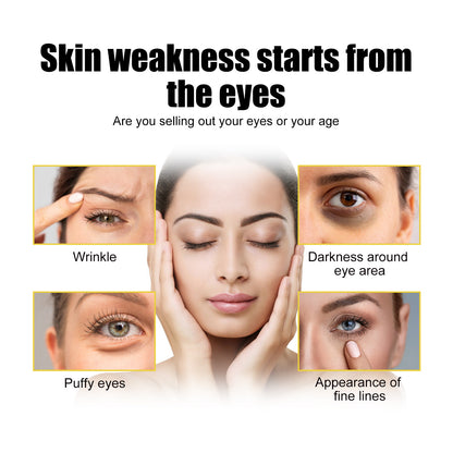 LumiEyes Collagen Gold Eye Mask – Hydrating & Brightening Under-Eye Treatment