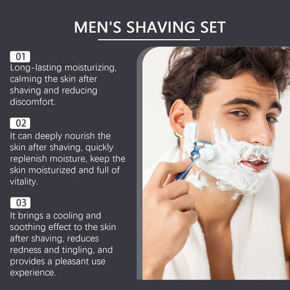 Men’s Gentle Beard Cleaning & Moisturizing Care Set