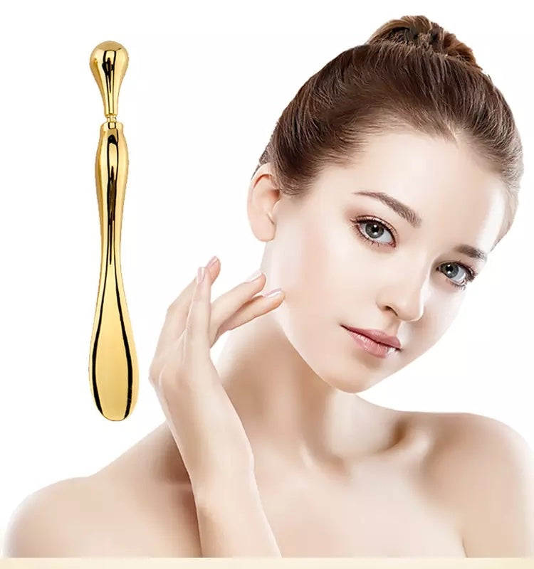 Eye Cream Stick Roller – Dual-Ended Metal Massager & Applicator for Face & Eyes